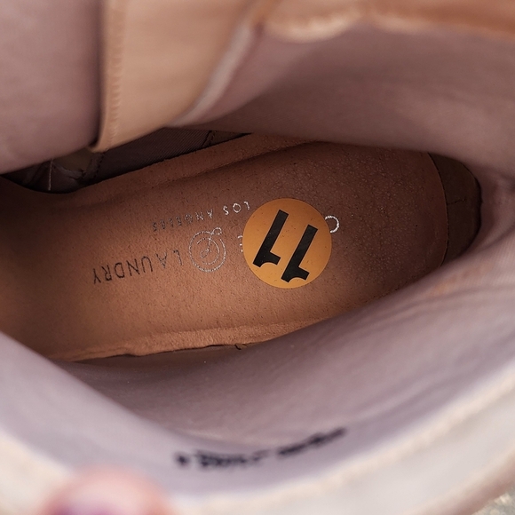 Chinese Laundry Tan Ankle Booties with Pointed Toe - Picture 6 of 7